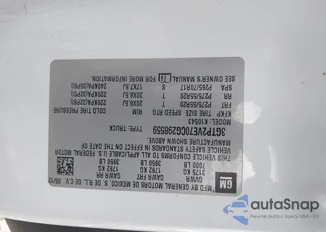 2012 GMC Sierra 1500 Sle z USA, uszkodzony, nr VIN 3GTP2VE70CG298559